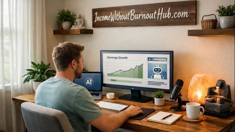 How I Use AI Tools to Make Money Without Burning Out