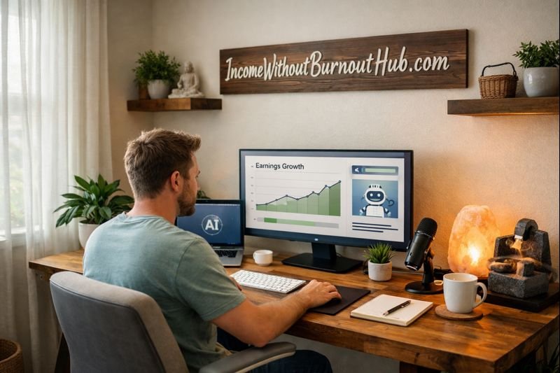 How I Use AI Tools to Make Money Without Burning Out