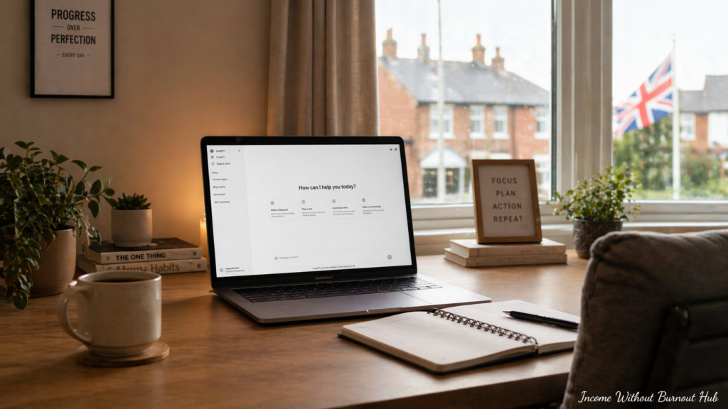 best side hustles UK 2026 low stress income