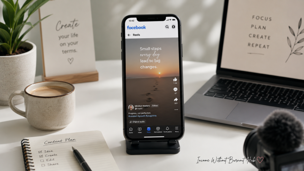 monetise Facebook Reels content creation setup